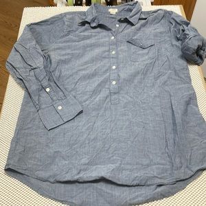 J. Crew Blue Tunic. - Sz L